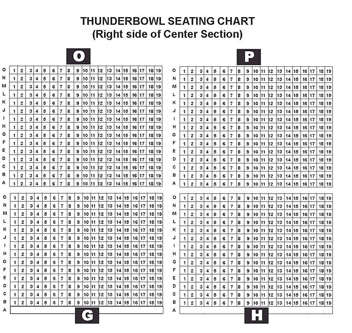 Thunder Valley Concert Seating Chart